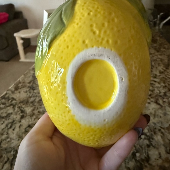 Lemon Shaped Ceramic Measuring Cups - Picture 6 of 6